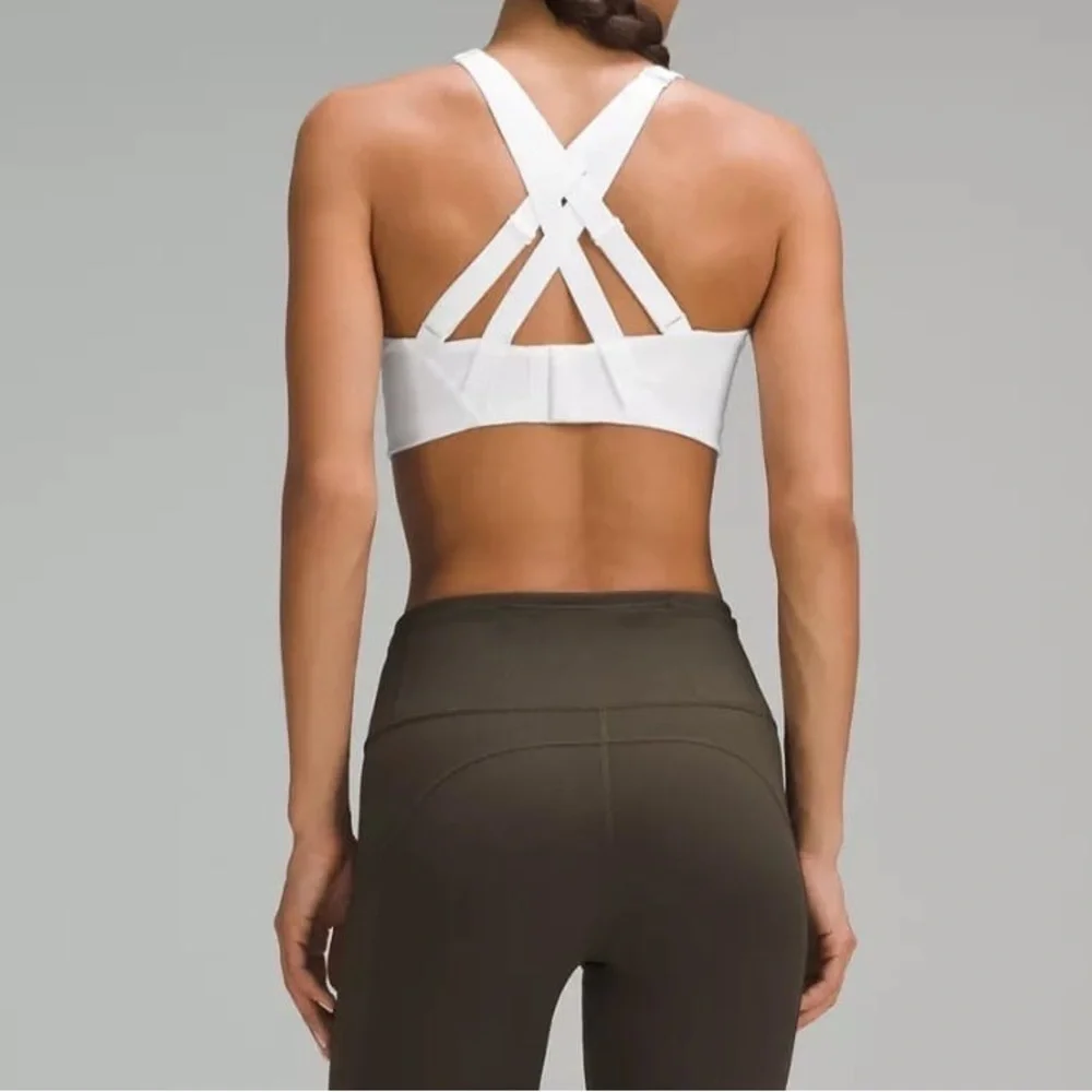 Lululemon Athletica White Sports Bra - Picture 2 of 16